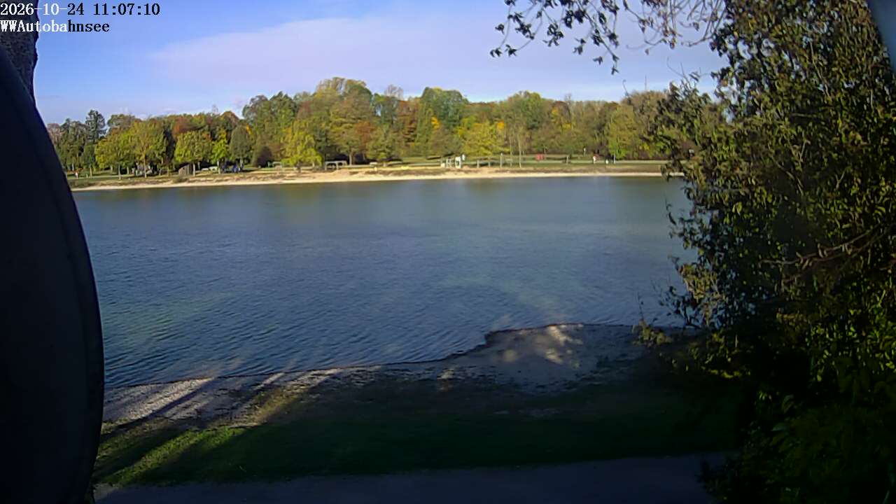 Aktuelles Webcam-Bild vom Autobahnsee