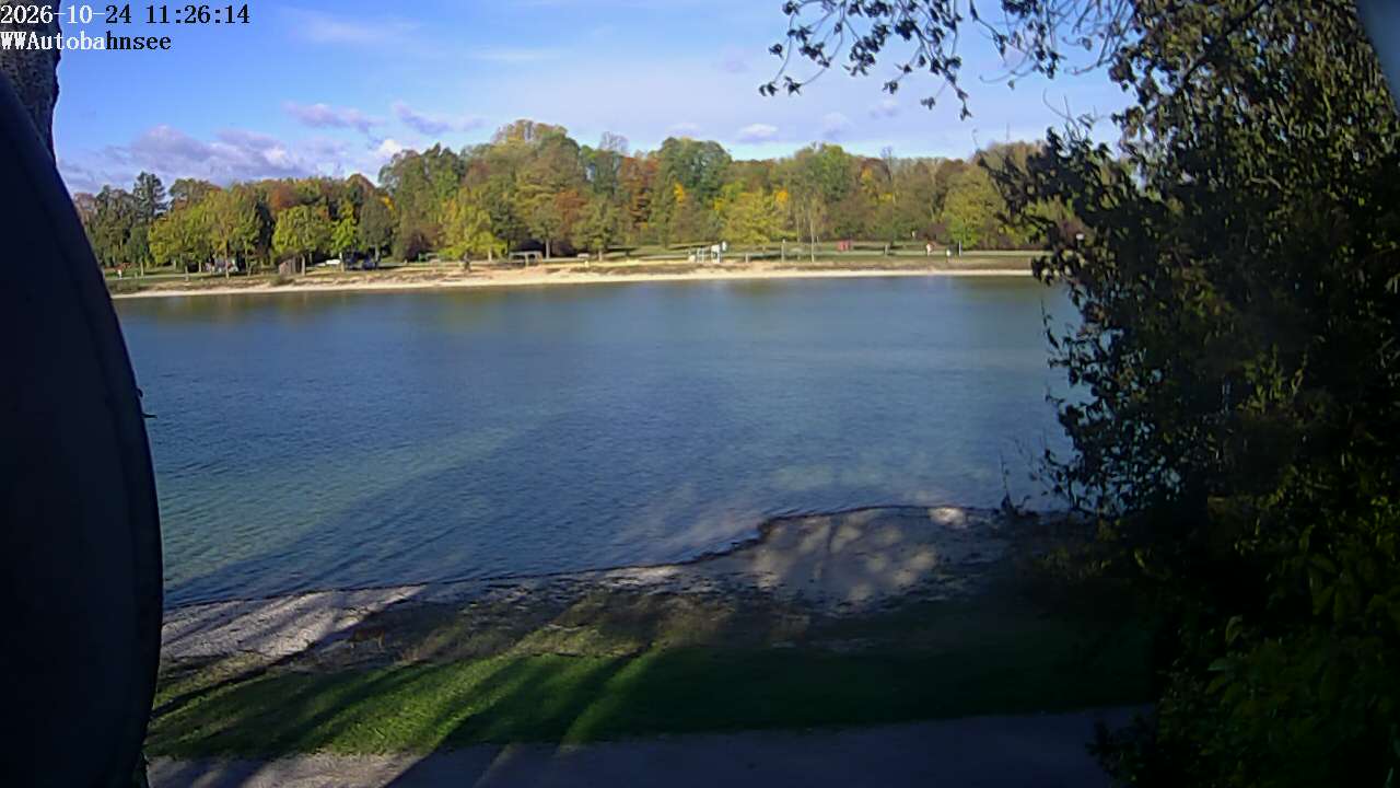 Aktuelles Webcam-Bild vom Autobahnsee