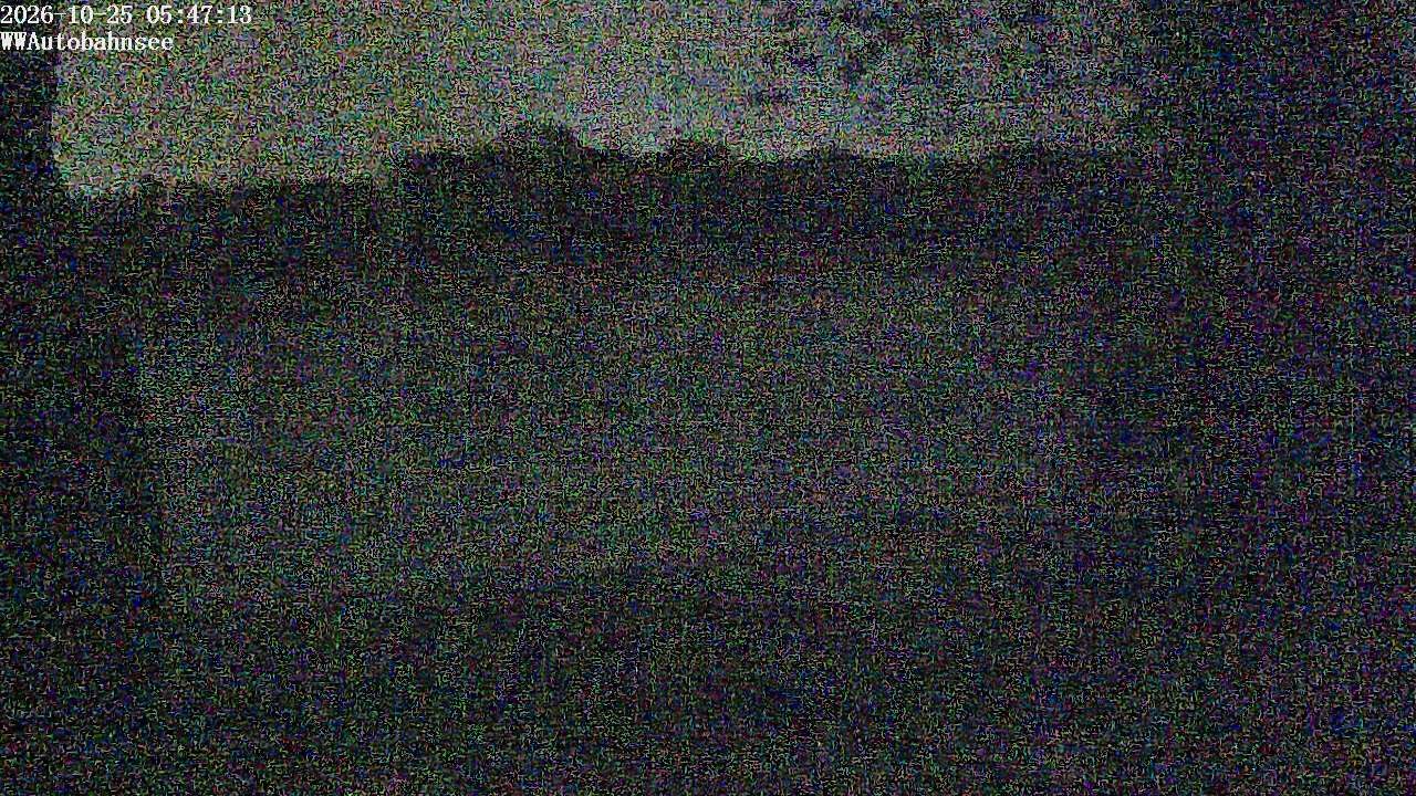 Aktuelles Bild der Webcam am Autobahnsee
