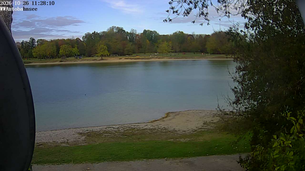 Aktuelles Webcam-Bild vom Autobahnsee