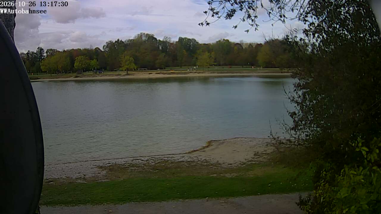 Aktuelles Webcam-Bild vom Autobahnsee