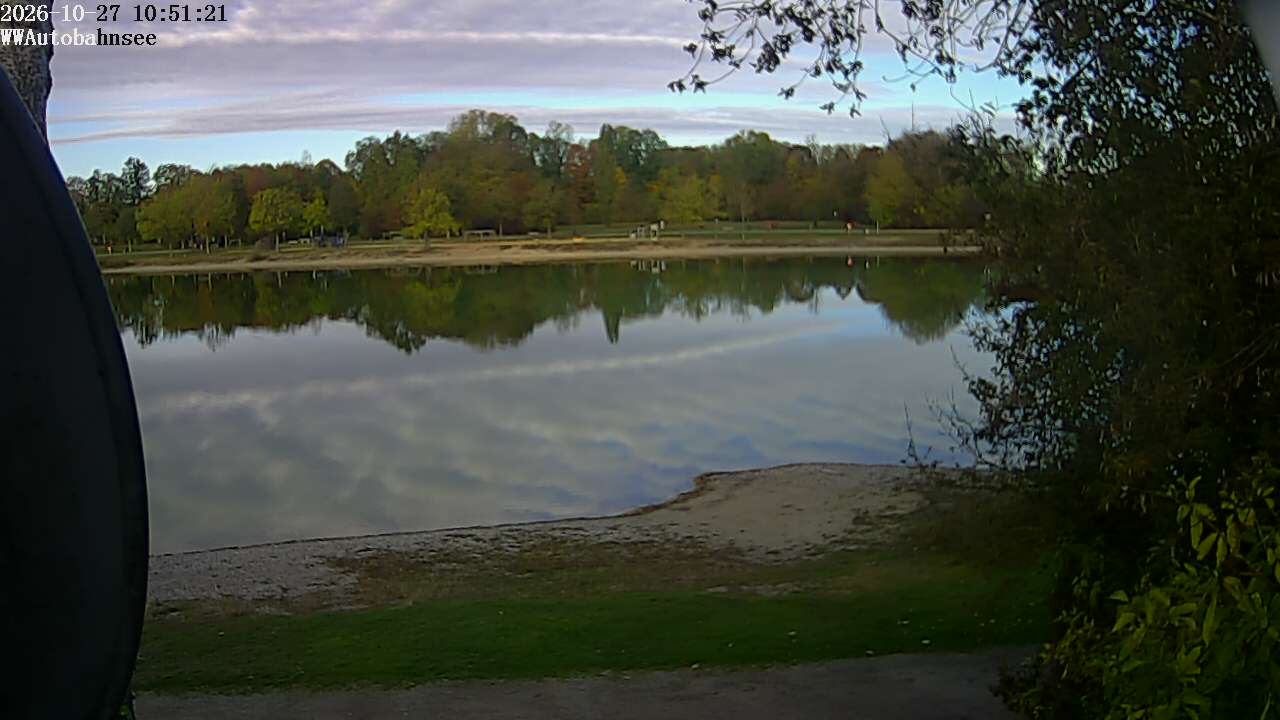 Aktuelles Webcam-Bild vom Autobahnsee