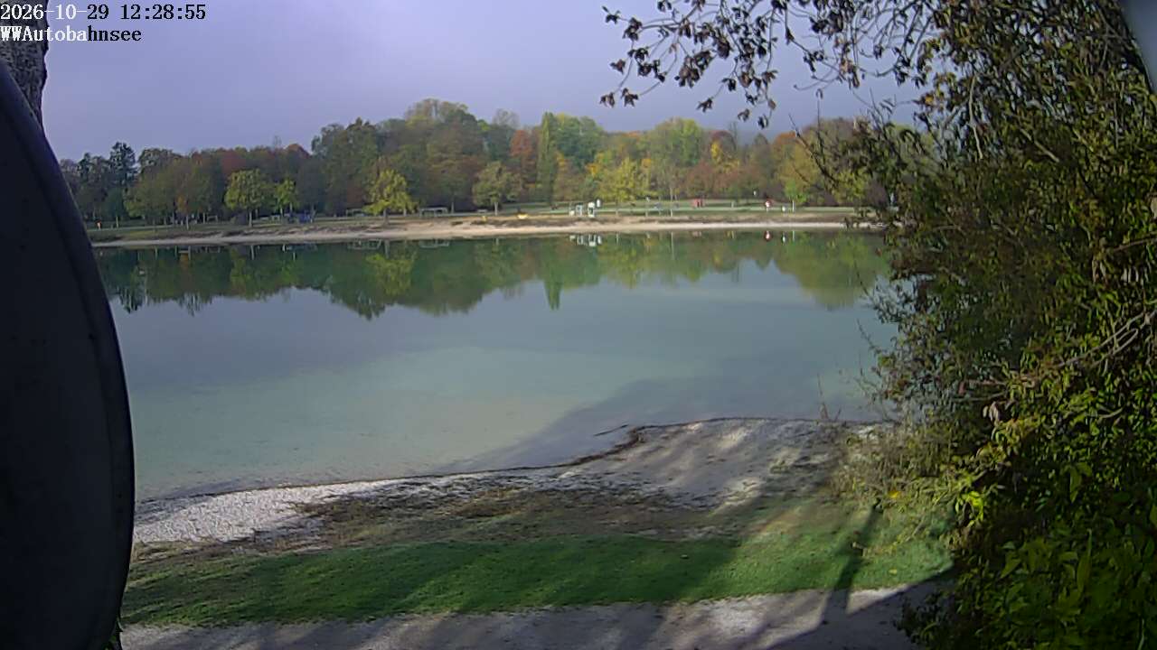 Aktuelles Webcam-Bild vom Autobahnsee
