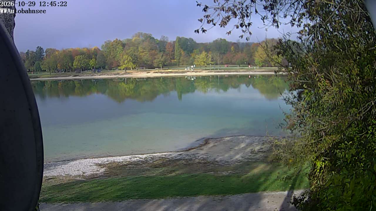 Aktuelles Webcam-Bild vom Autobahnsee